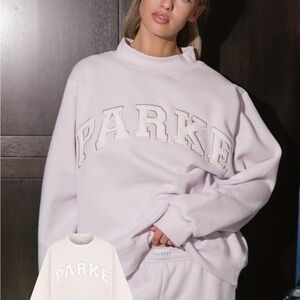 Parke Varsity Fleece Women's Mockneck Lilac L/XL